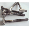 half thread T type bolt,costomed stainless steel T bolt, T handle bolt